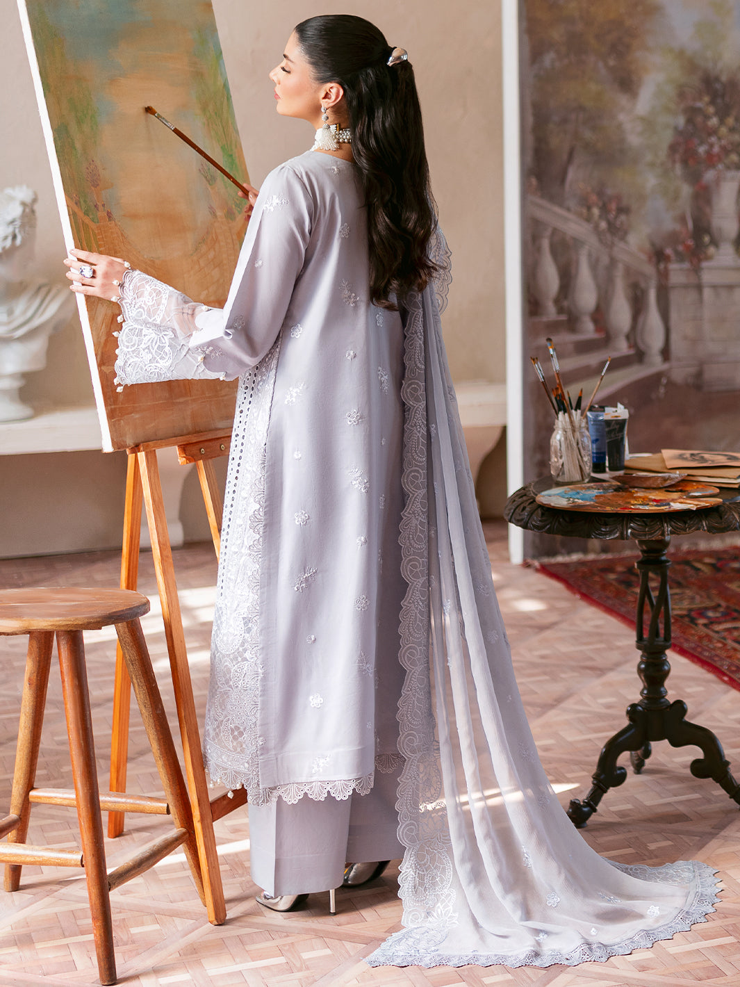 Mahnur | Sophie Luxury Lawn 25 | Ari - by - Libasekhas UK - Registered Vendor of : Mahnur - 100% Original Designer Dresss