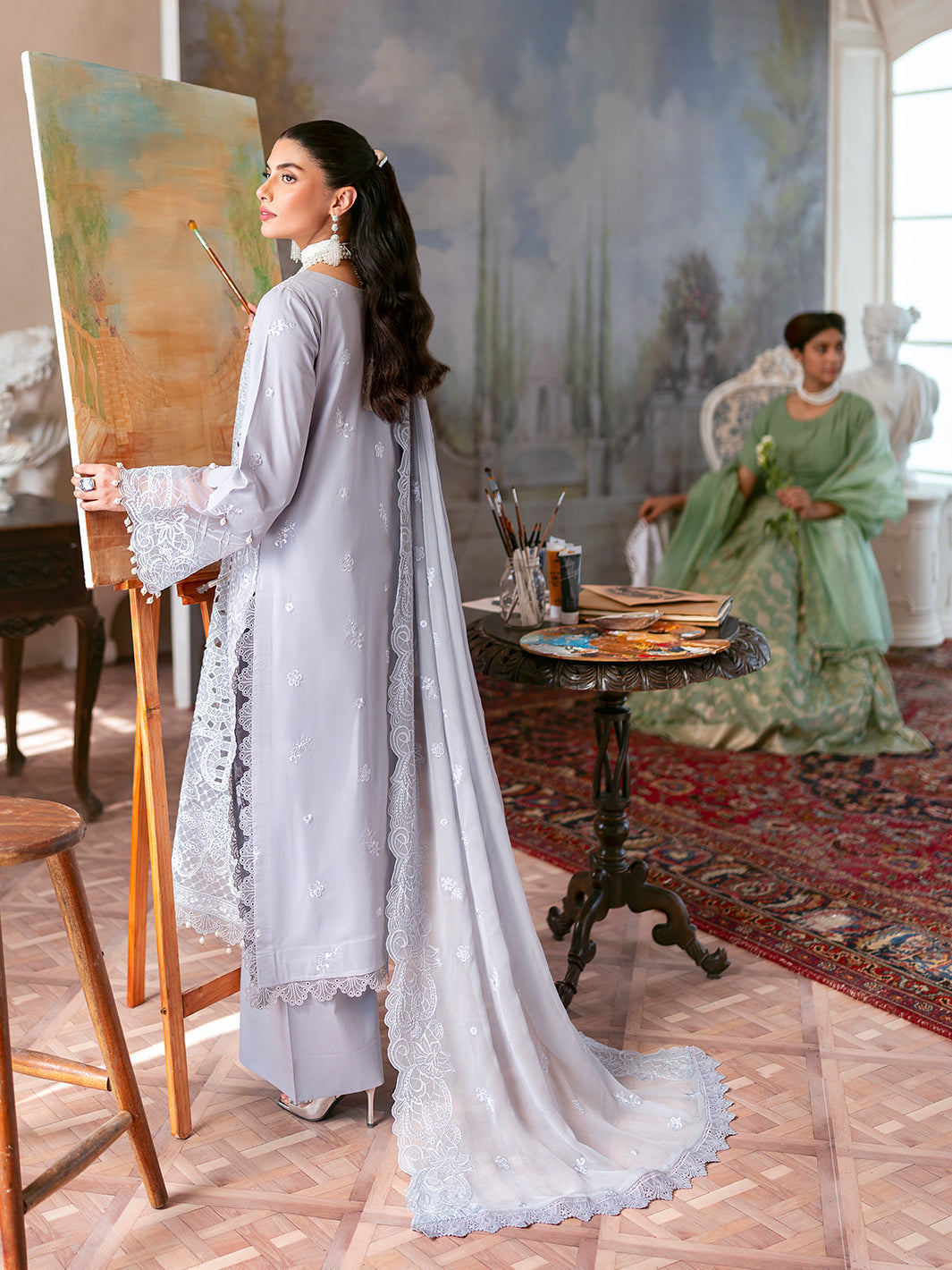 Mahnur | Sophie Luxury Lawn 25 | Ari - by - Libasekhas UK - Registered Vendor of : Mahnur - 100% Original Designer Dresss