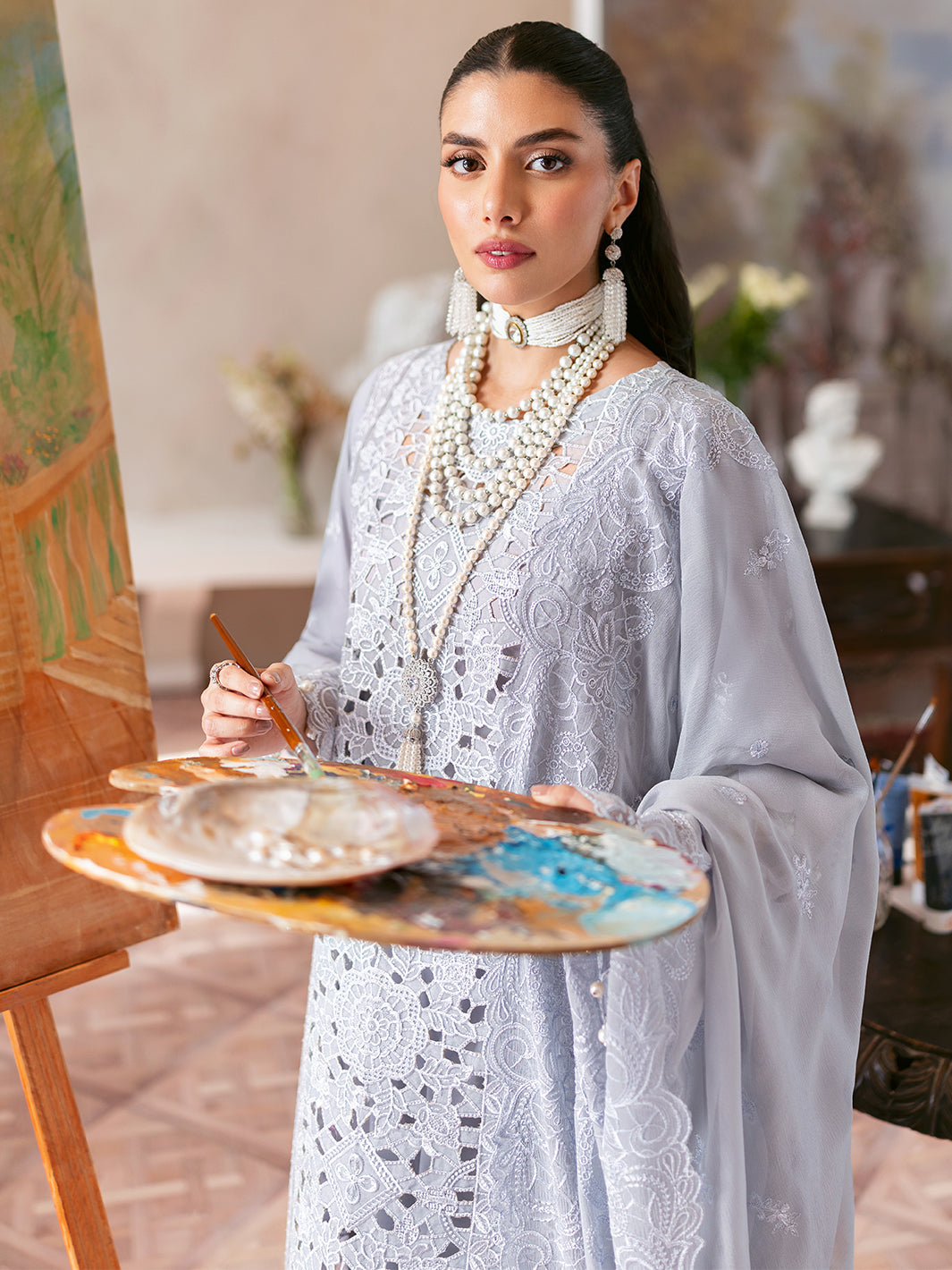 Mahnur | Sophie Luxury Lawn 25 | Ari - by - Libasekhas UK - Registered Vendor of : Mahnur - 100% Original Designer Dresss