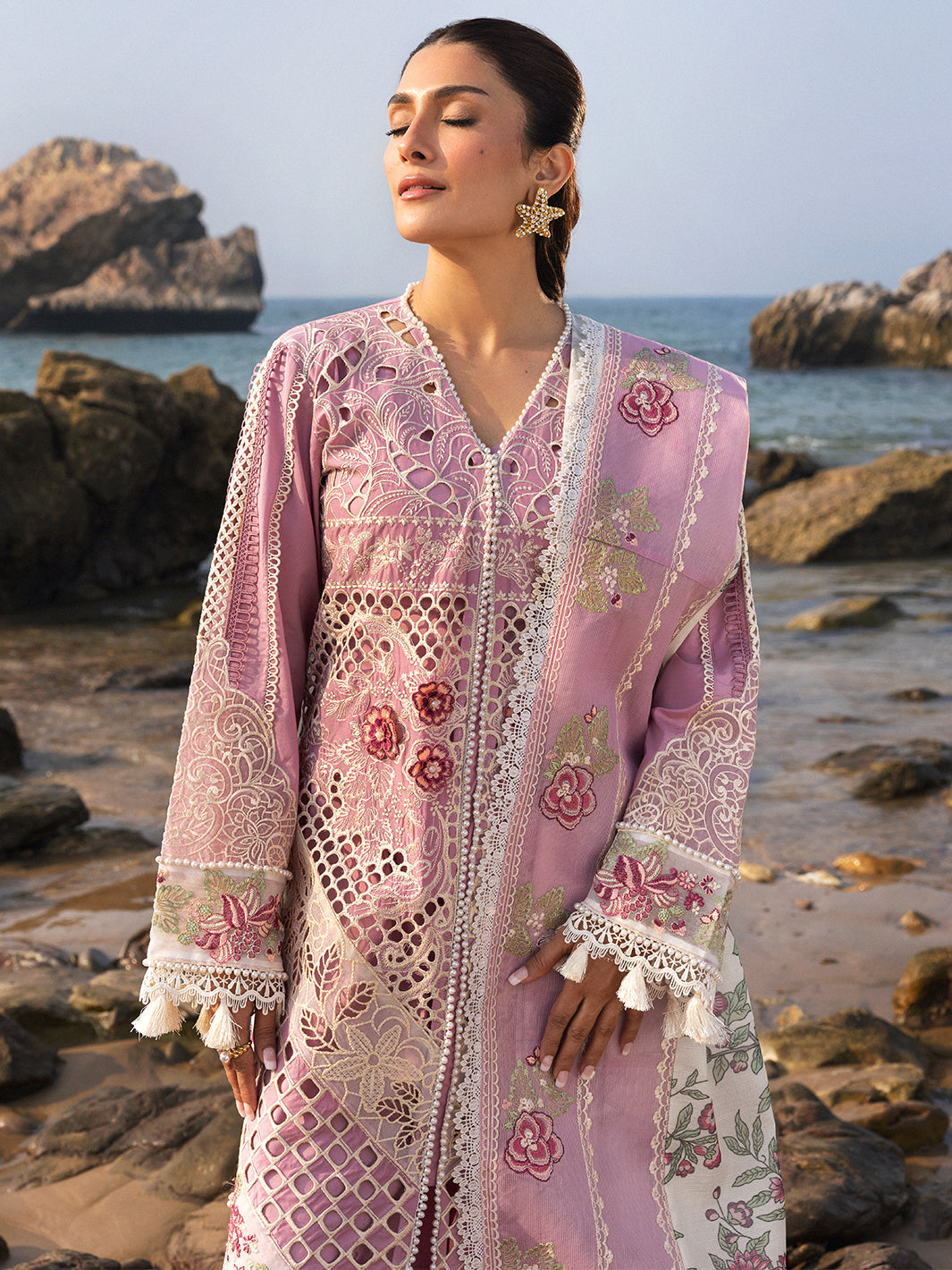 Mahnur | Sirena Luxury Lawn 25 | Aria - by - Libasekhas UK - Registered Vendor of : Mahnur - 100% Original Designer Dresss