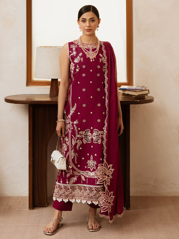 Mahnur | Florence Luxury Lawn 25 | ARLEEN - by - Libasekhas UK - Registered Vendor of : Mahnur - 100% Original Designer Dresss