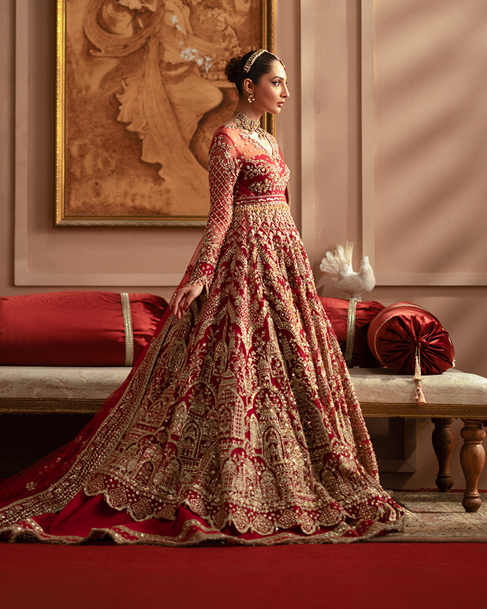 Zevk | Mughal Raniya | Jodha Begum - by - Libasekhas UK - Registered Vendor of : Zevk - 100% Original Designer Dresss
