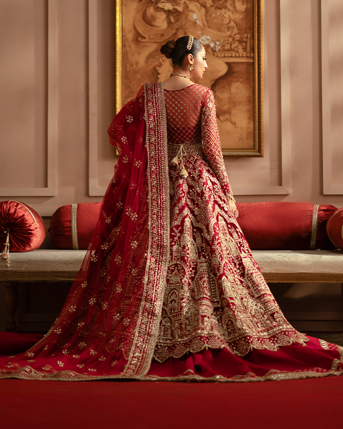 Zevk | Mughal Raniya | Jodha Begum - by - Libasekhas UK - Registered Vendor of : Zevk - 100% Original Designer Dresss