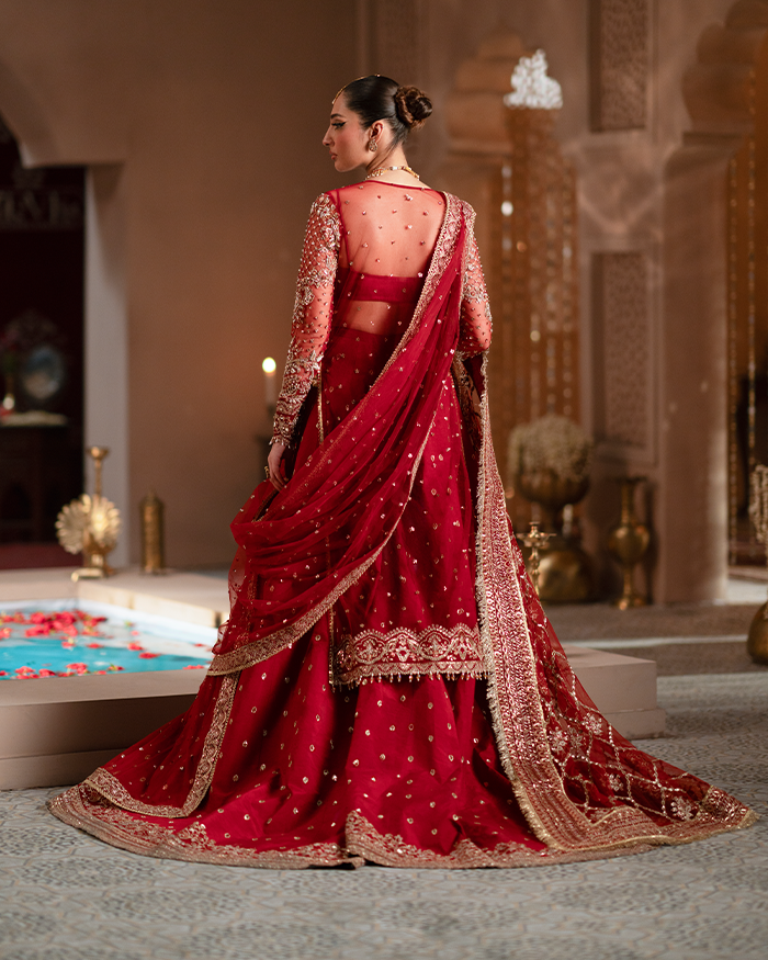 Zevk | Mughal Raniya | Mughal Mah Rani - by - Libasekhas UK - Registered Vendor of : Zevk - 100% Original Designer Dresss