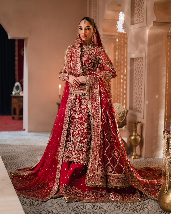Zevk | Mughal Raniya | Mughal Mah Rani - by - Libasekhas UK - Registered Vendor of : Zevk - 100% Original Designer Dresss