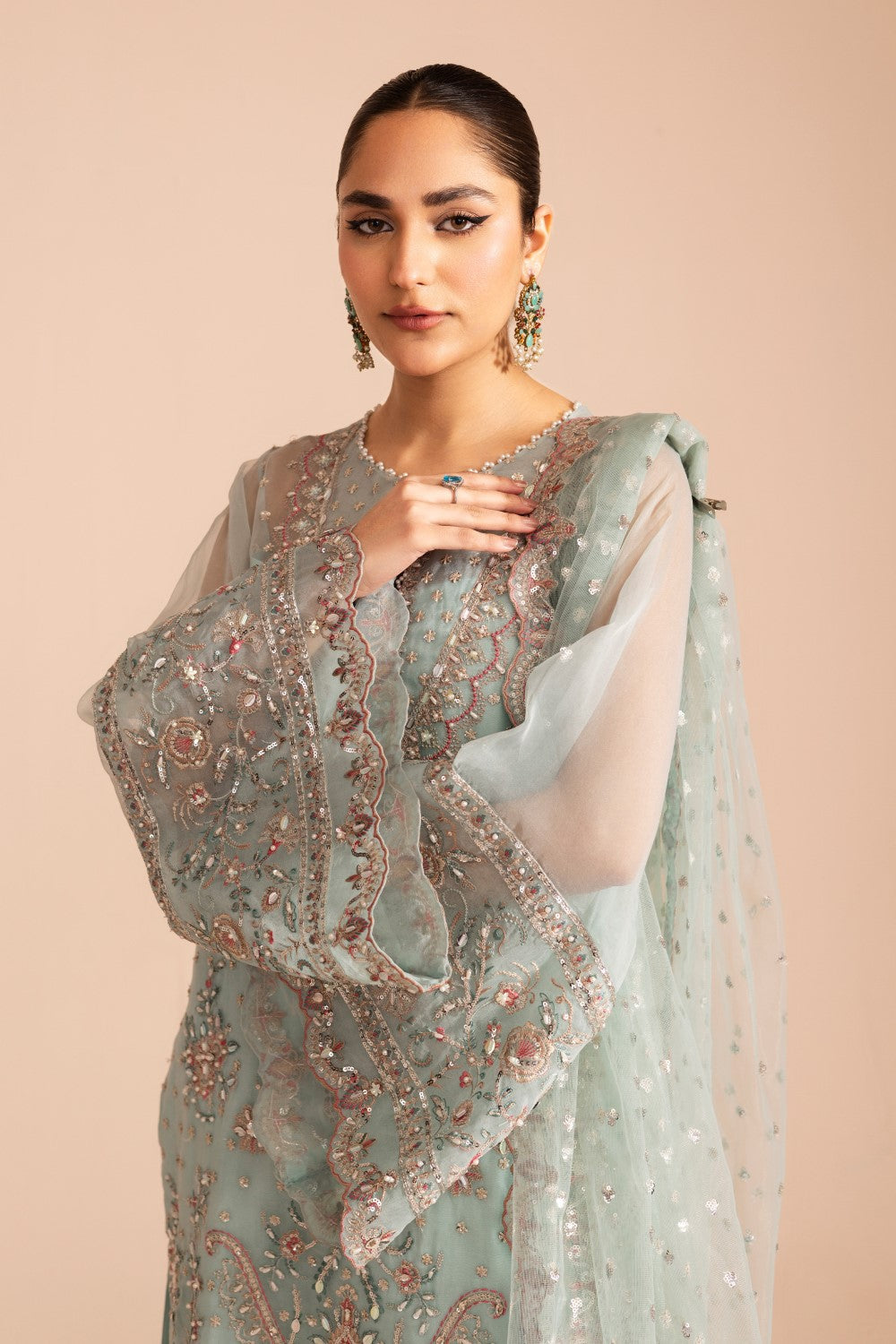Maryum N Maria | Zircon Formals | NAHID - MS40078 - by - Libasekhas UK - Registered Vendor of : Maryum N Maria - 100% Original Designer Dresss