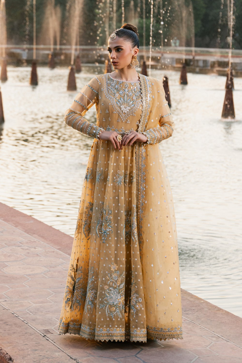 Maryum N Maria | Zircon Formals | JAHANANA - MS40074 - by - Libasekhas UK - Registered Vendor of : Maryum N Maria - 100% Original Designer Dresss