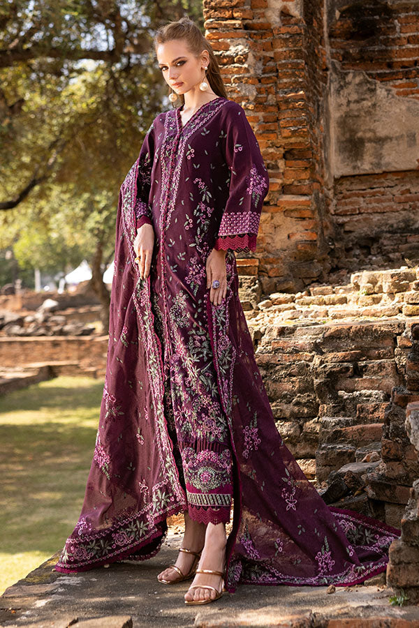 Saffron | Solace Winter Edit | Diana - by - Libasekhas UK - Registered Vendor of : Saffron - 100% Original Designer Dresss