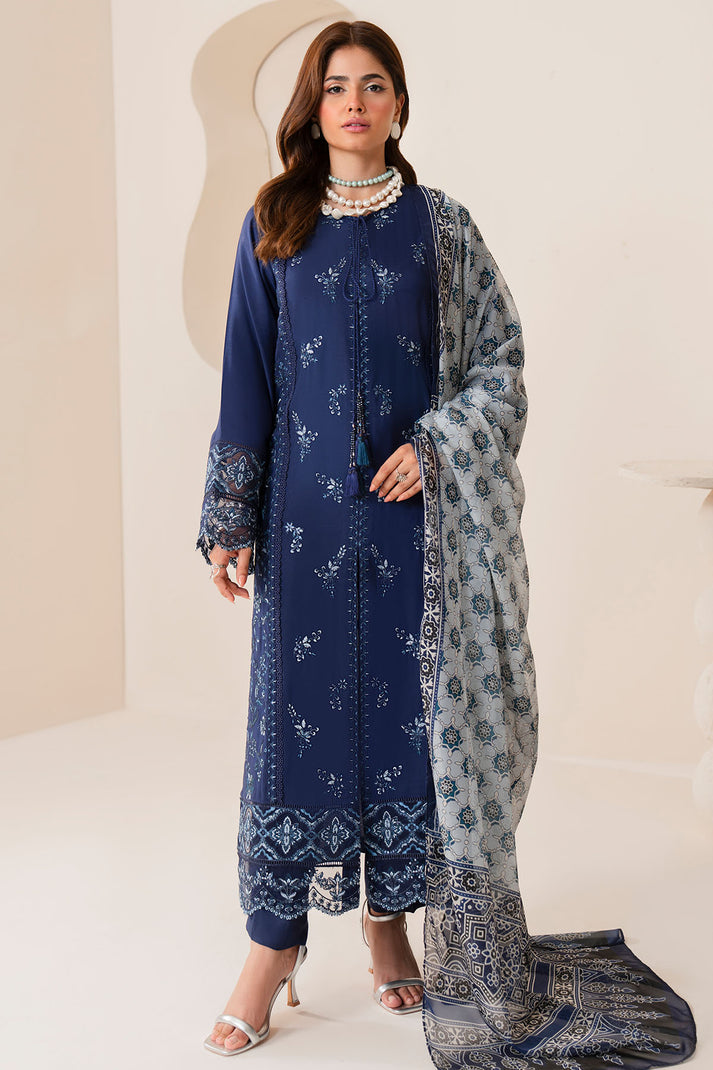 Imrozia Premium I Bloom Core | IP-167 BLUEMBELL - by Libasekhas UK - Registered Vendor of : Imrozia Premium - 100% Original Designer Dress
