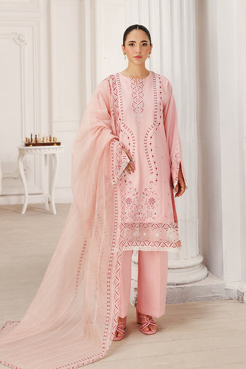 Saffron | Le Soleil 25 | Peach Blossom - by Libasekhas UK - Registered Vendor of : Saffron - 100% Original Designer Dress