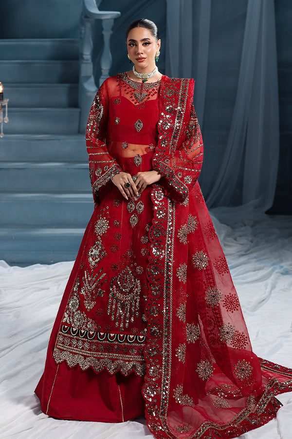 Saffron | Zynoria Formals 25 | Rubellite - by Libasekhas UK - Registered Vendor of : Sahar - 100% Original Designer Dress