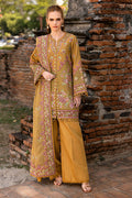 Saffron | Solace Winter Edit | Aurora - by - Libasekhas UK - Registered Vendor of : Saffron - 100% Original Designer Dresss