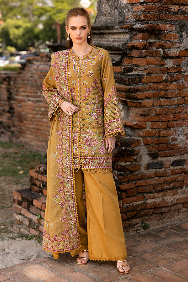 Saffron | Solace Winter Edit | Aurora - by - Libasekhas UK - Registered Vendor of : Saffron - 100% Original Designer Dresss