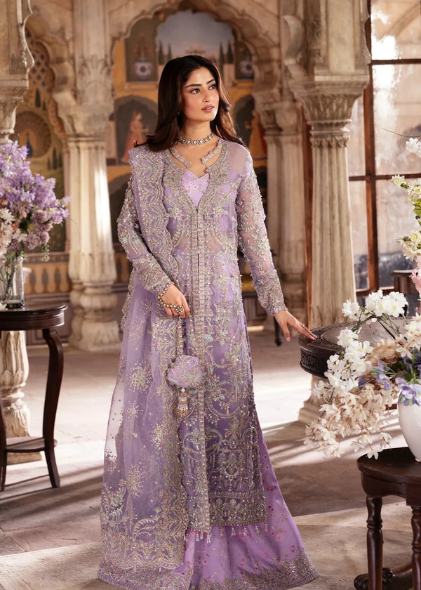 Kanwal Malik| Maahi-Festive Unstitched'26 | Lavender Gown & Lehnga - Ayla