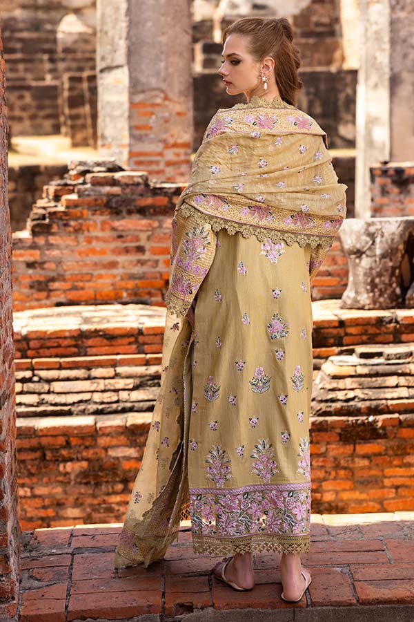 Saffron | Solace Winter Edit | Camille - by - Libasekhas UK - Registered Vendor of : Saffron - 100% Original Designer Dresss