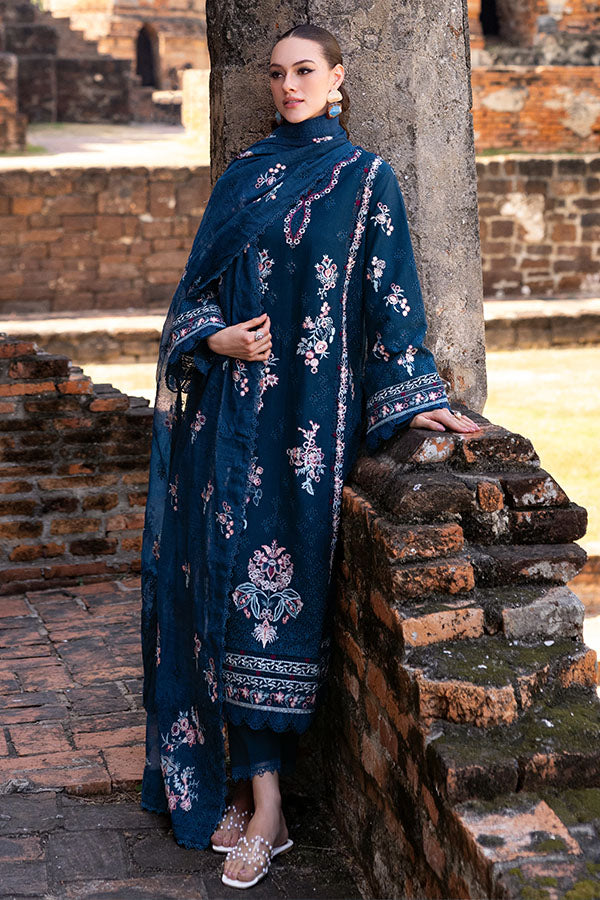 Saffron | Solace Winter Edit | Clematis - by - Libasekhas UK - Registered Vendor of : Saffron - 100% Original Designer Dresss