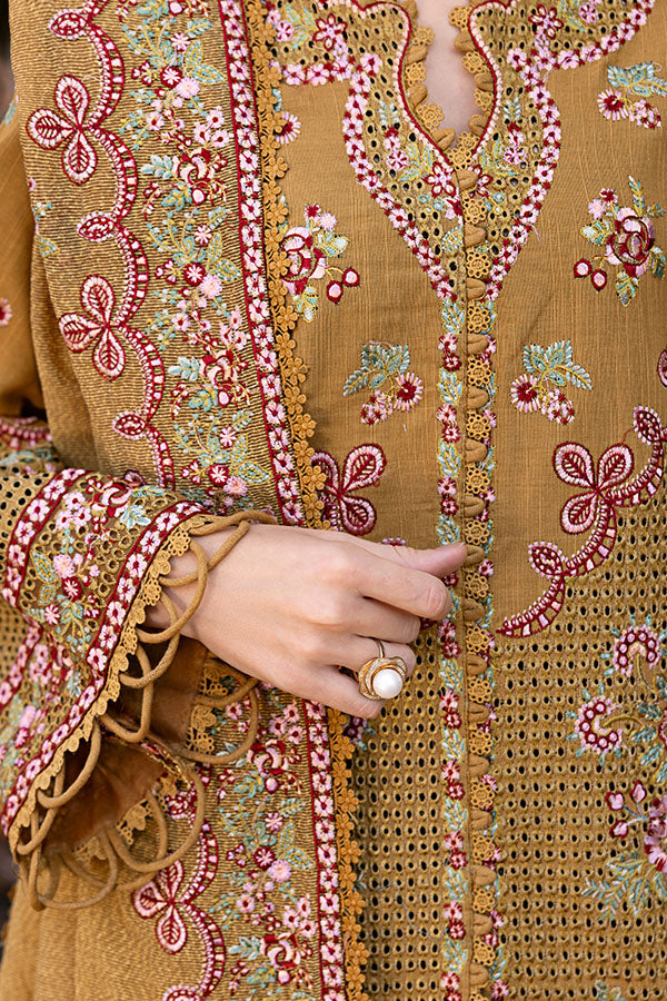 Saffron | Solace Winter Edit | Aurora - by - Libasekhas UK - Registered Vendor of : Saffron - 100% Original Designer Dresss