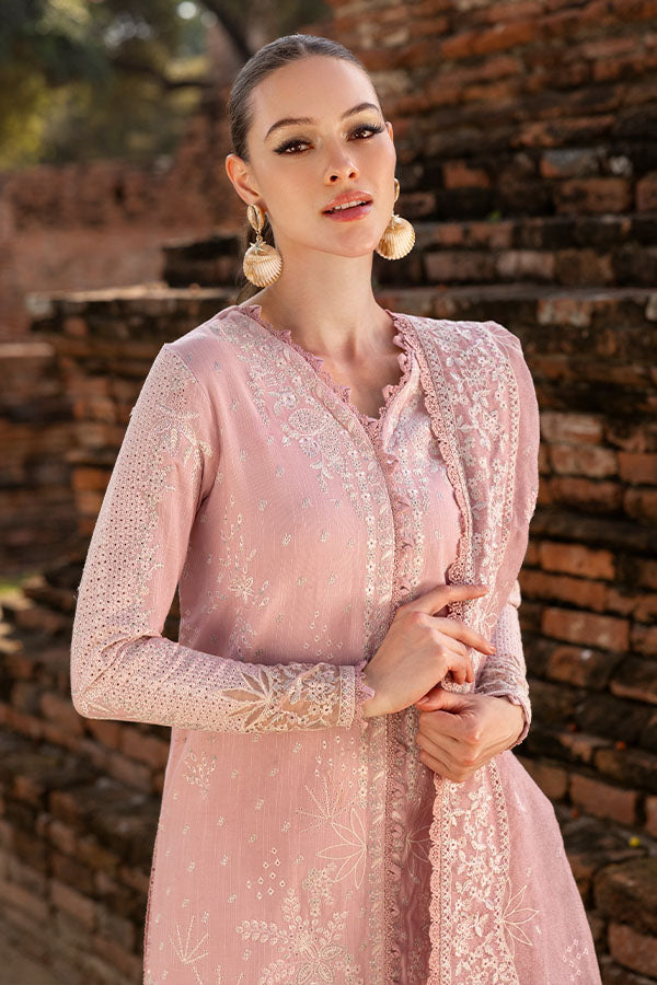 Saffron | Solace Winter Edit | Daphne - by - Libasekhas UK - Registered Vendor of : Saffron - 100% Original Designer Dresss