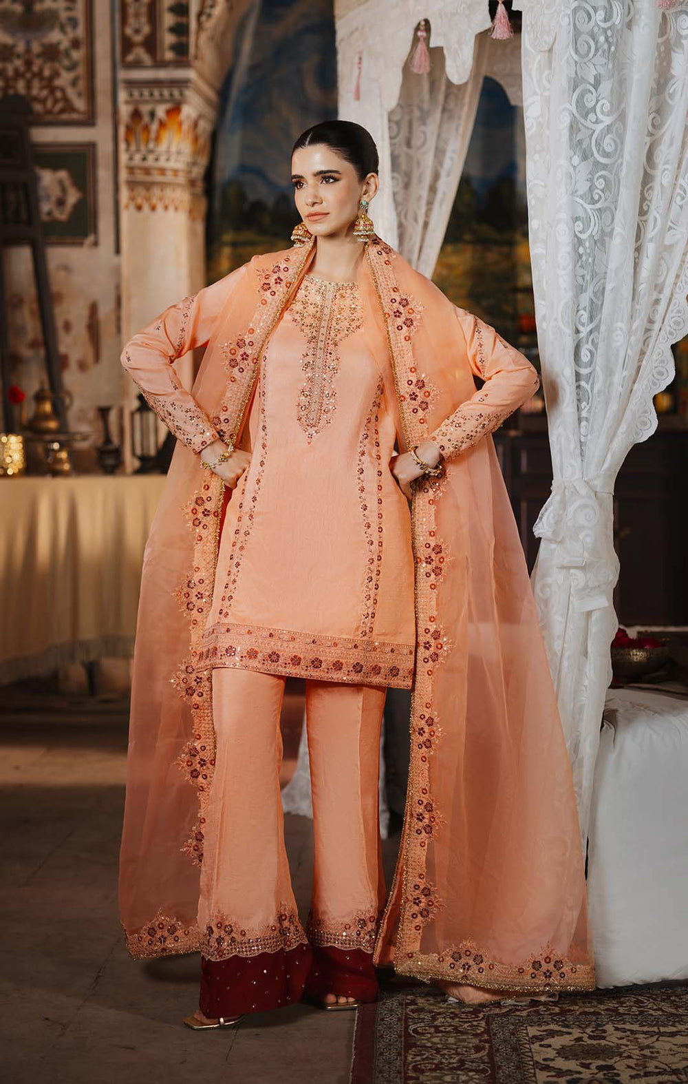 Maya | Dilbara Festive Pret 26 | RUHAAB - by Libasekhas - Registered Vendor of : Maya - 100% Original Designer Dress