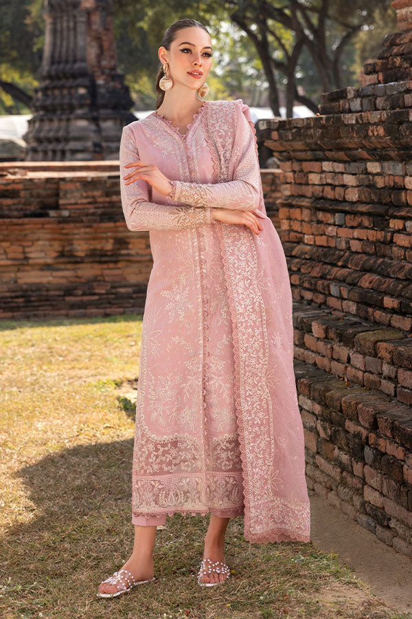 Saffron | Solace Winter Edit | Daphne - by - Libasekhas UK - Registered Vendor of : Saffron - 100% Original Designer Dresss