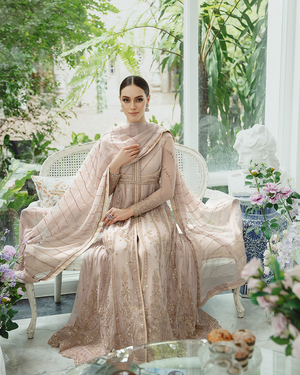 Maryum n Maria | Freesia Ariya Formals | SW23-501 - Lemonade - Sima - by - Libasekhas UK - Registered Vendor of : Maryum N Maria - 100% Original Designer Dresss