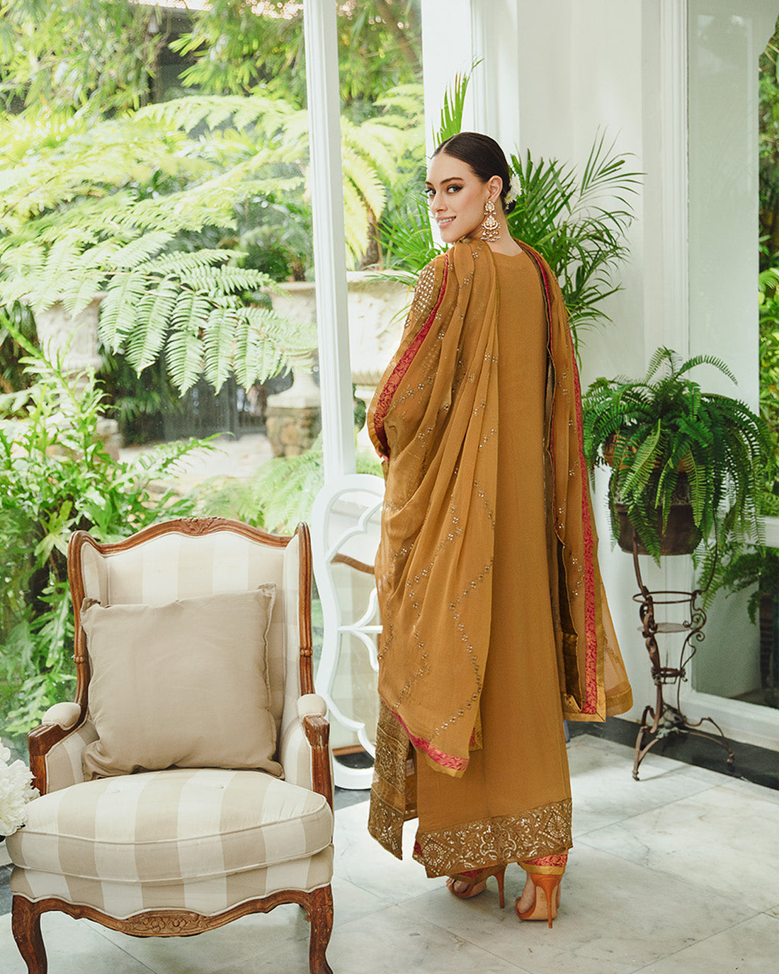 Maryum n Maria | Freesia Ariya Formals | SW23-508 - Dijon - Mahin - by - Libasekhas UK - Registered Vendor of : Maryam N Maria - 100% Original Designer Dresss