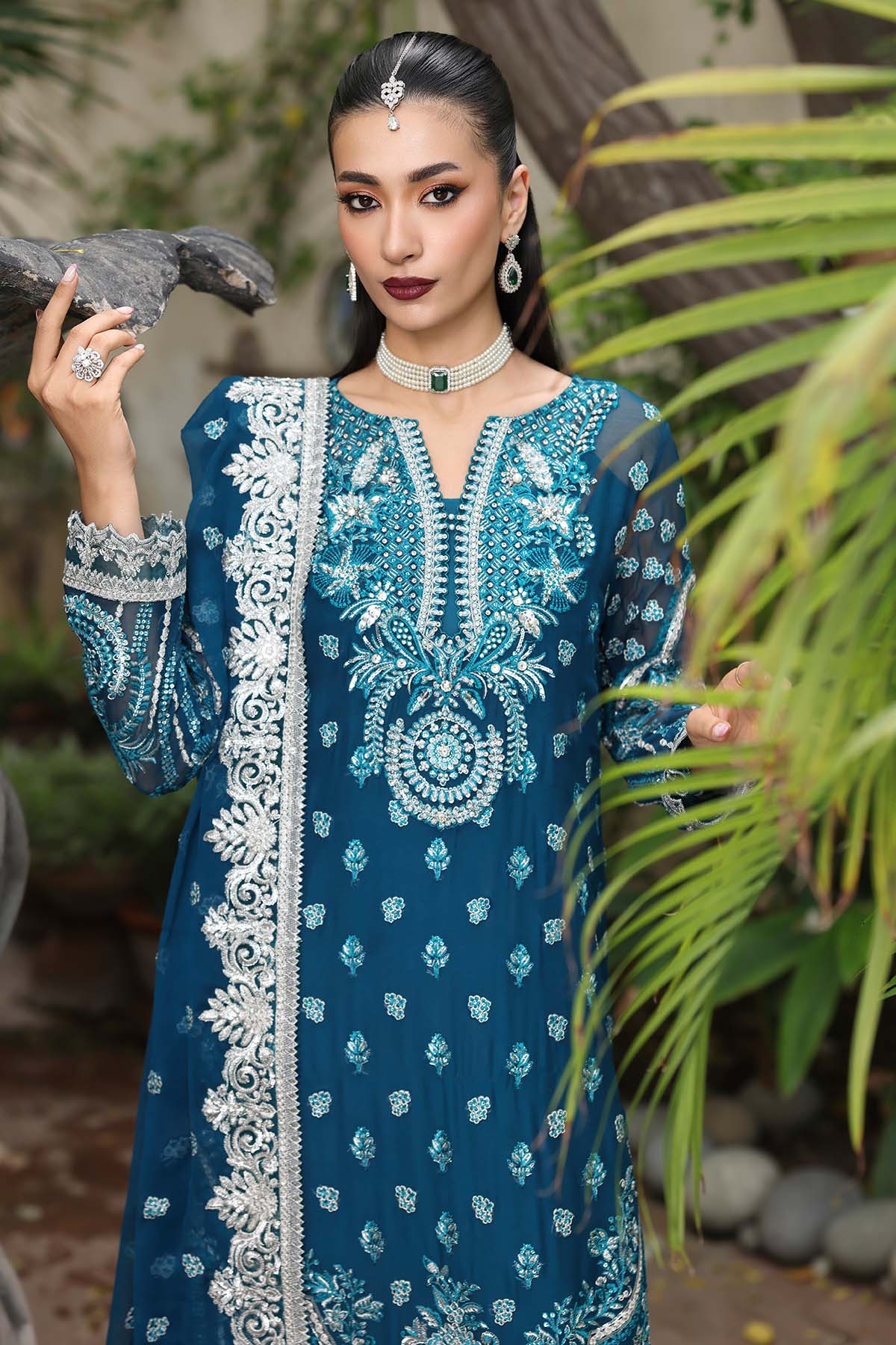 Imrozia Premium I Saiyara Formals I I-232 AZURA - by Libasekhas UK - Registered Vendor of : Imrozia Premium - 100% Original Designer Dress