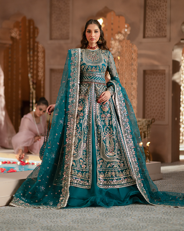 Zevk | Mughal Raniya | Sundas Rani - by - Libasekhas UK - Registered Vendor of : Zevk - 100% Original Designer Dresss