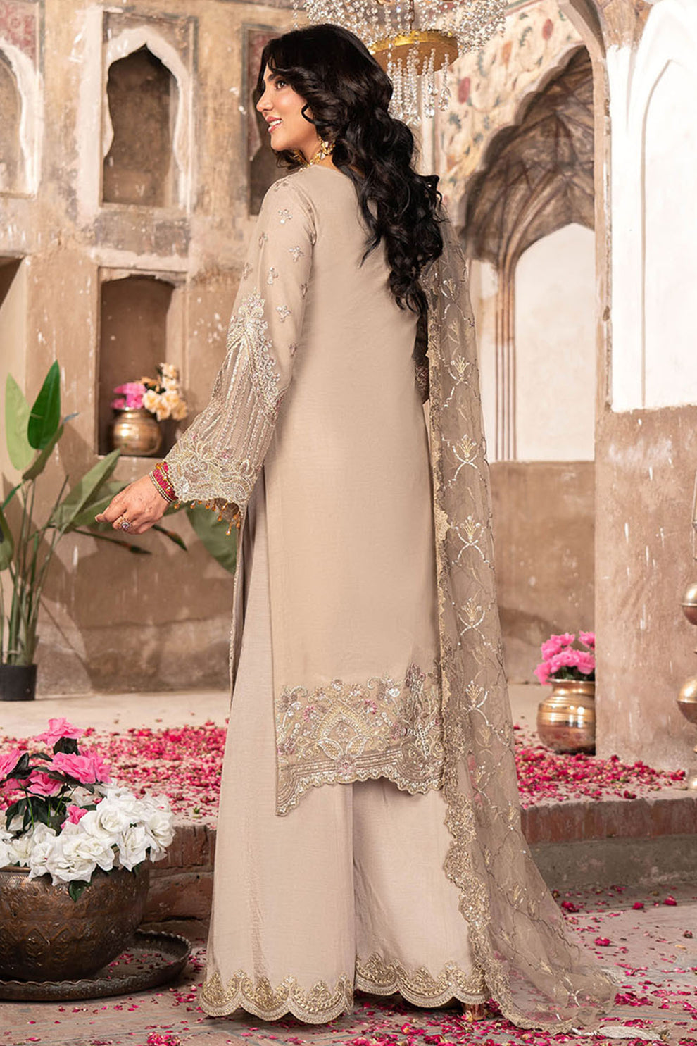 Imrozia Premium | Tehwar Premium | IP-149 RANGOLI - by Libasekhas UK - Registered Vendor of : Imrozia Premium - 100% Original Designer Dress
