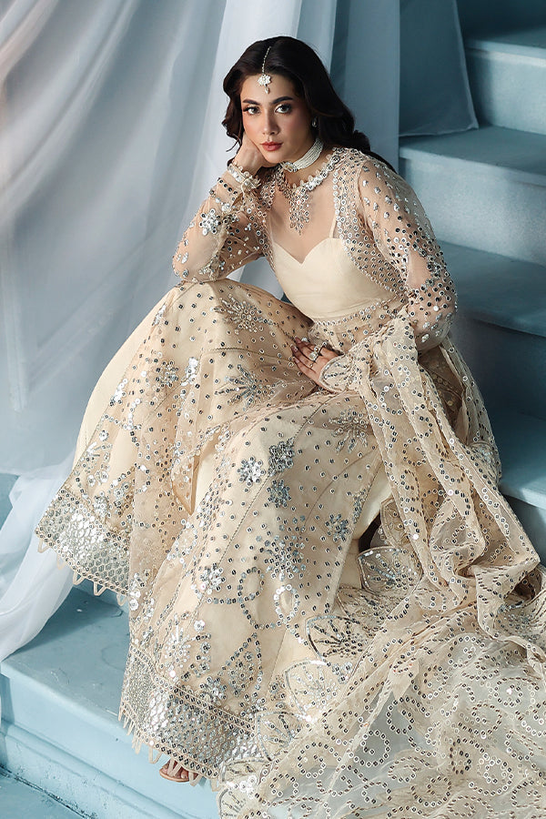 Saffron | Zynoria Formals 25 | Moonstone - by Libasekhas UK - Registered Vendor of : Saffron - 100% Original Designer Dress