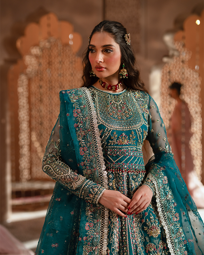 Zevk | Mughal Raniya | Sundas Rani - by - Libasekhas UK - Registered Vendor of : Zevk - 100% Original Designer Dresss