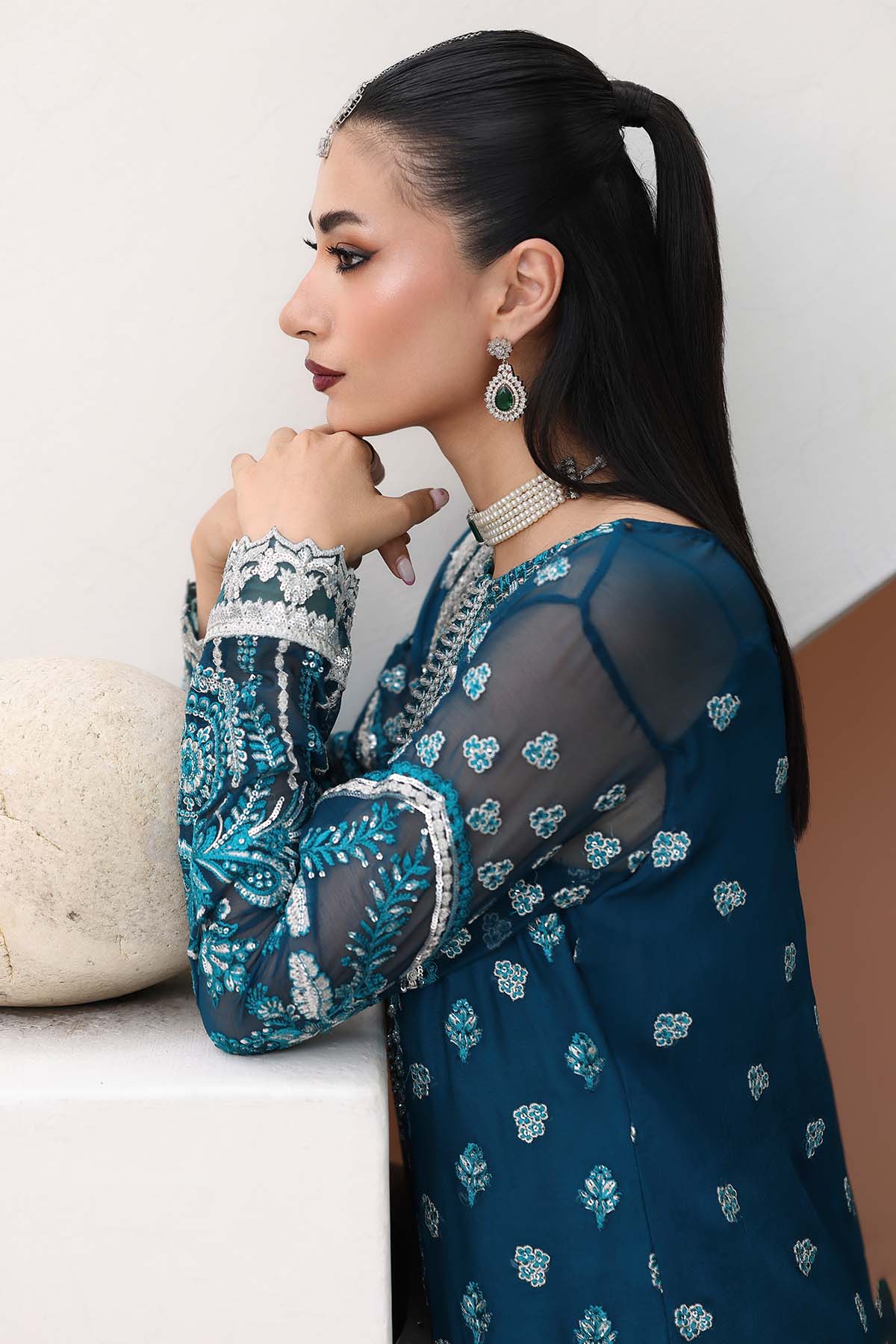 Imrozia Premium I Saiyara Formals I I-232 AZURA - by Libasekhas UK - Registered Vendor of : Imrozia Premium - 100% Original Designer Dress