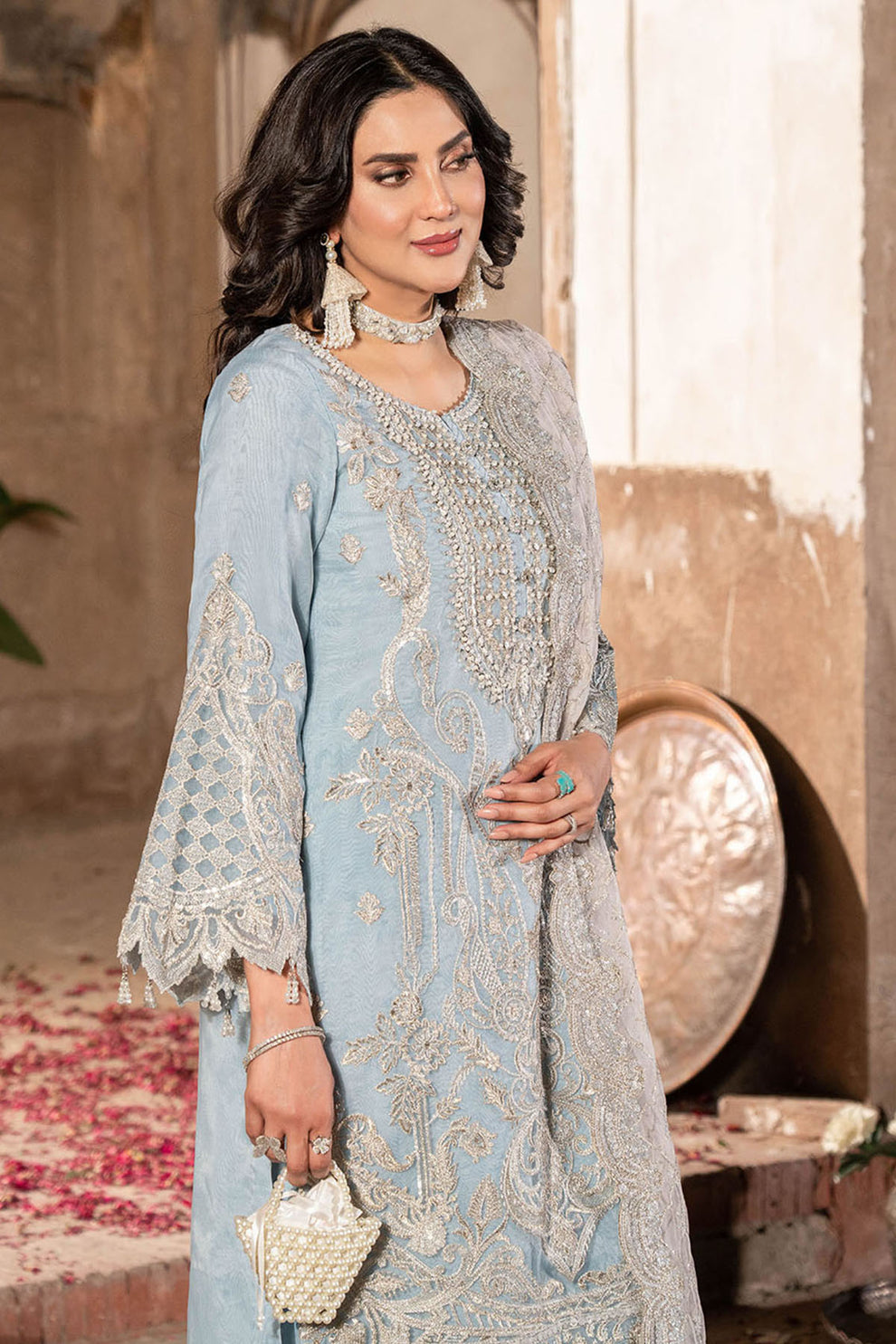Imrozia Premium | Tehwar Premium | IP-147 ANCHAL - by Libasekhas UK - Registered Vendor of : Imrozia Premium - 100% Original Designer Dress