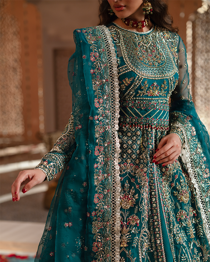 Zevk | Mughal Raniya | Sundas Rani - by - Libasekhas UK - Registered Vendor of : Zevk - 100% Original Designer Dresss