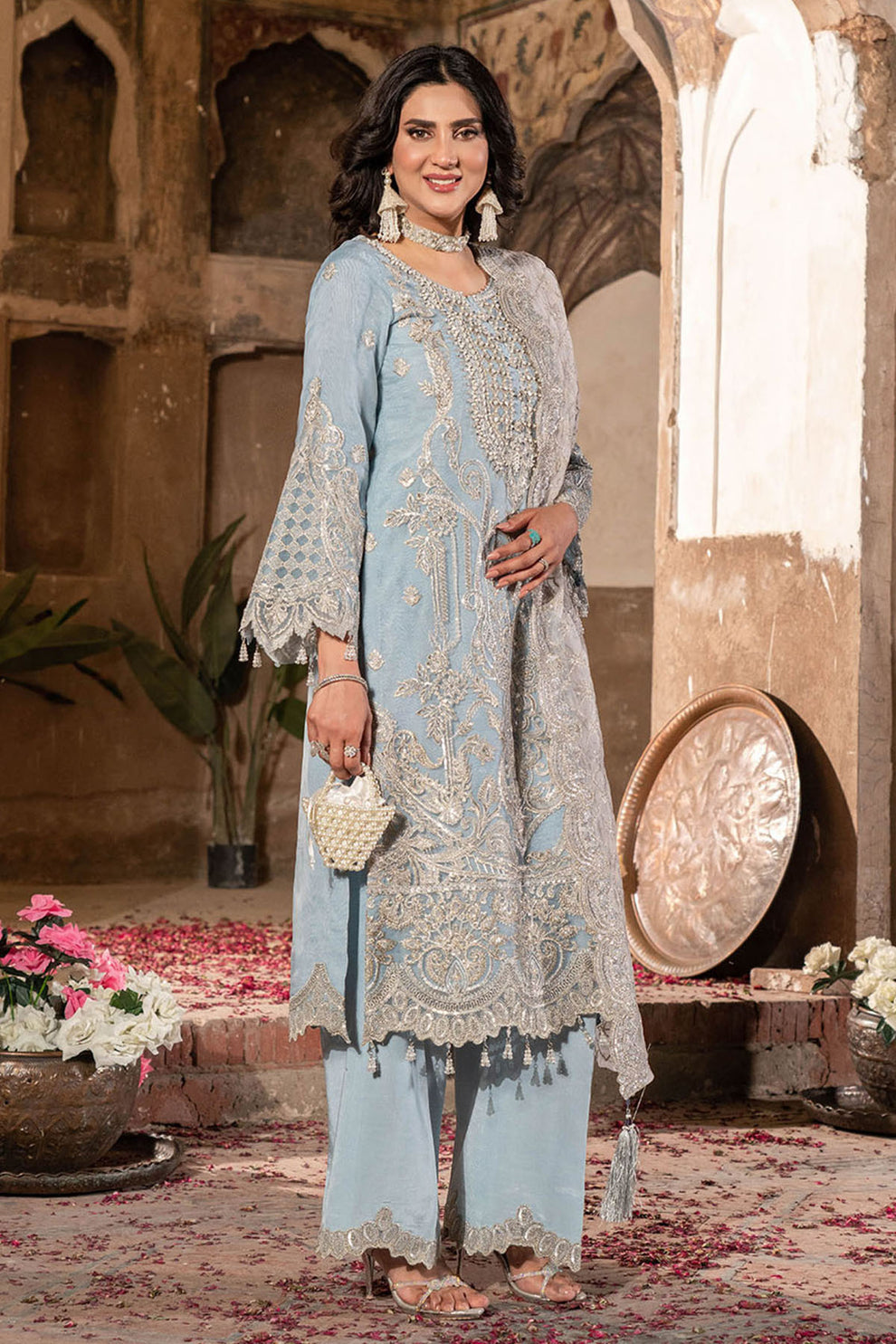 Imrozia Premium | Tehwar Premium | IP-147 ANCHAL - by Libasekhas UK - Registered Vendor of : Imrozia Premium - 100% Original Designer Dress