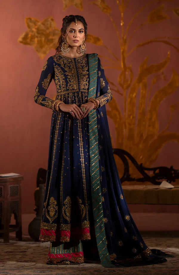 Maryum N Maria | Luxury Formals | SHIZAL - MW24-615 - by - Libasekhas UK - Registered Vendor of : Maryum N Maria - 100% Original Designer Dresss