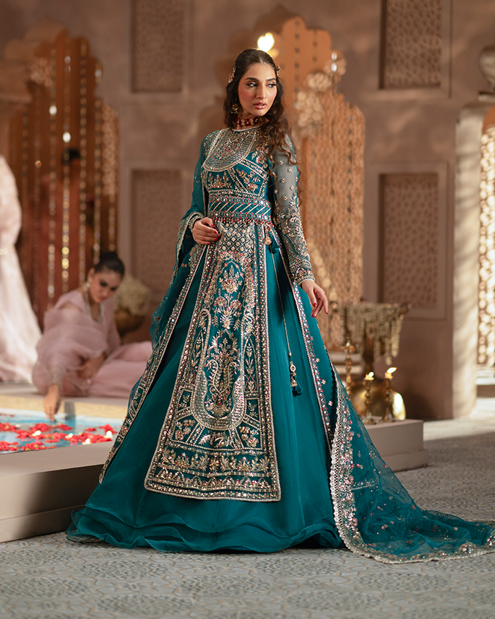 Zevk | Mughal Raniya | Sundas Rani - by - Libasekhas UK - Registered Vendor of : Zevk - 100% Original Designer Dresss