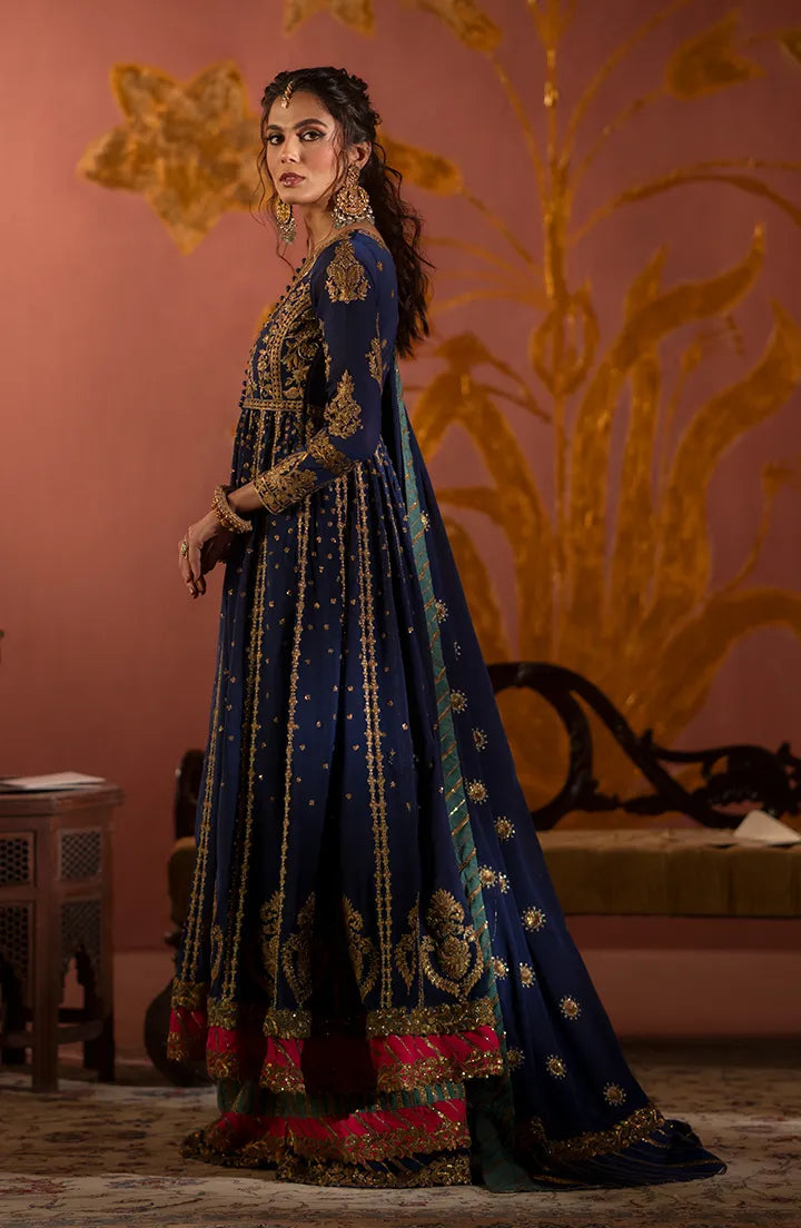 Maryum N Maria | Luxury Formals | SHIZAL - MW24-615 - by - Libasekhas UK - Registered Vendor of : Maryum N Maria - 100% Original Designer Dresss