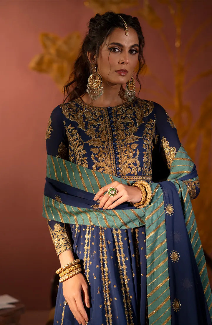 Maryum N Maria | Luxury Formals | SHIZAL - MW24-615 - by - Libasekhas UK - Registered Vendor of : Maryum N Maria - 100% Original Designer Dresss