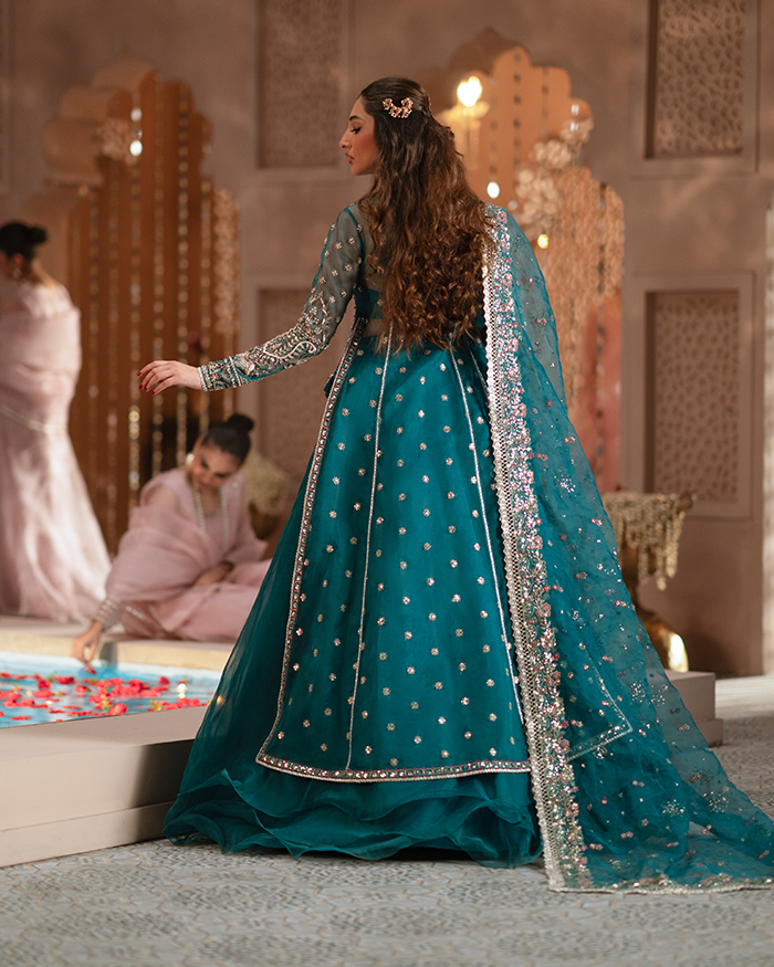 Zevk | Mughal Raniya | Sundas Rani - by - Libasekhas UK - Registered Vendor of : Zevk - 100% Original Designer Dresss