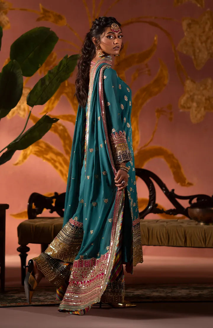 Maryum N Maria | Luxury Formals | ARIYA - MW24-613 - by - Libasekhas UK - Registered Vendor of : Maryum N Maria - 100% Original Designer Dresss