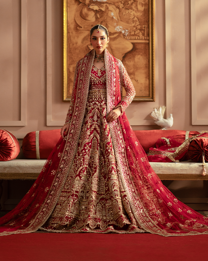 Zevk | Mughal Raniya | Jodha Begum - by - Libasekhas UK - Registered Vendor of : Zevk - 100% Original Designer Dresss