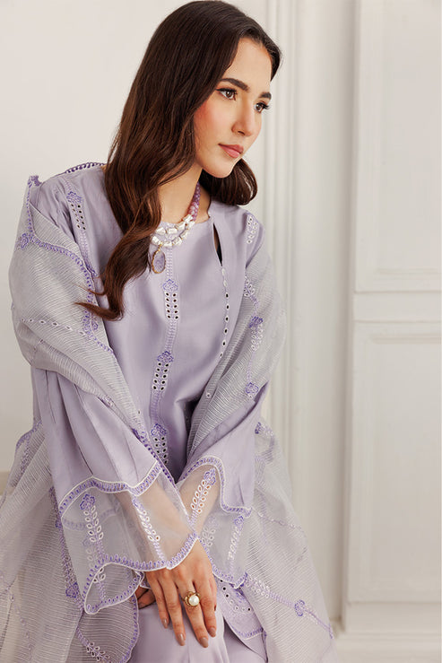 Saffron | Le Soleil 25 | Lilac Dust - by Libasekhas UK - Registered Vendor of : Saffron - 100% Original Designer Dress