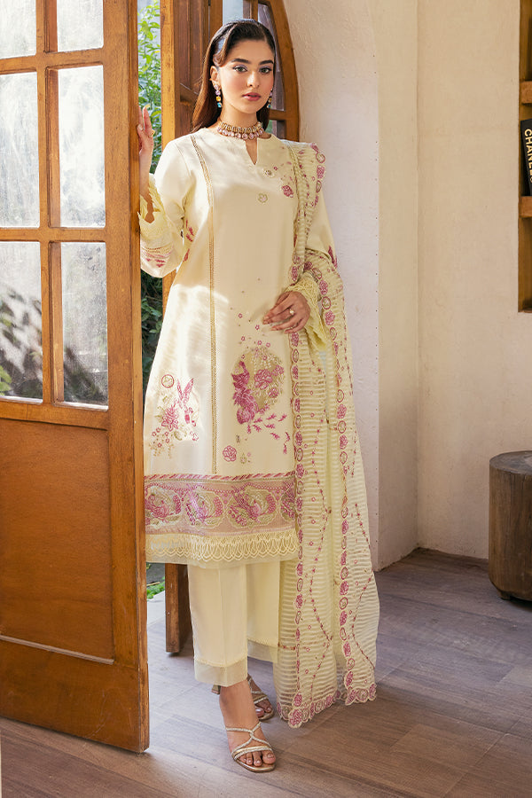 Saffron | Summer Soiree 25 | Dove - by - Libasekhas UK - Registered Vendor of : Saffron - 100% Original Designer Dresss