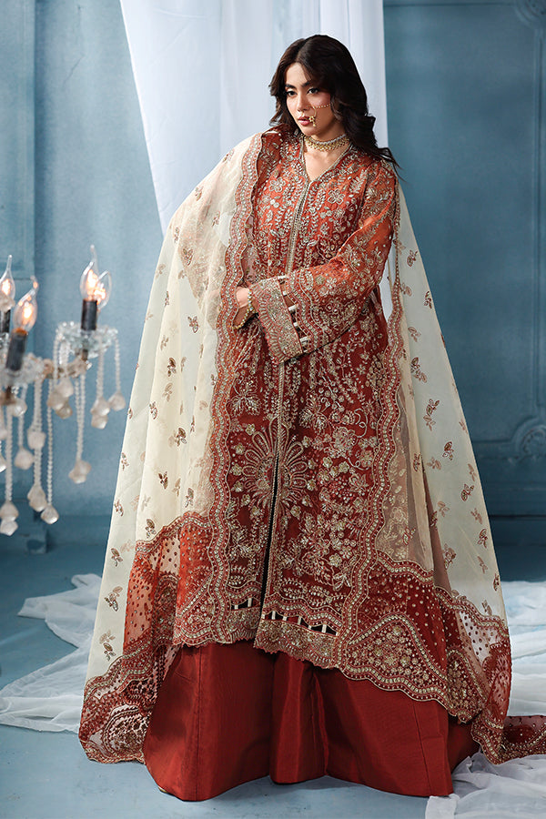 Saffron | Zynoria Formals 25 | Burnt Topaz - by Libasekhas UK - Registered Vendor of : Saffron - 100% Original Designer Dress
