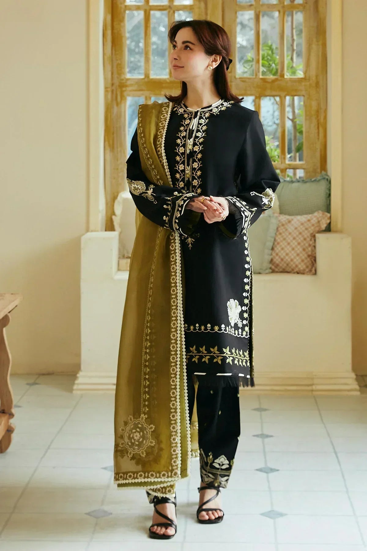 Zara Shahjahan | Coco Lawn 24 | ARZOO-1B - by - Libasekhas UK - Registered Vendor of : Zara Shahjahan - 100% Original Designer Dresss