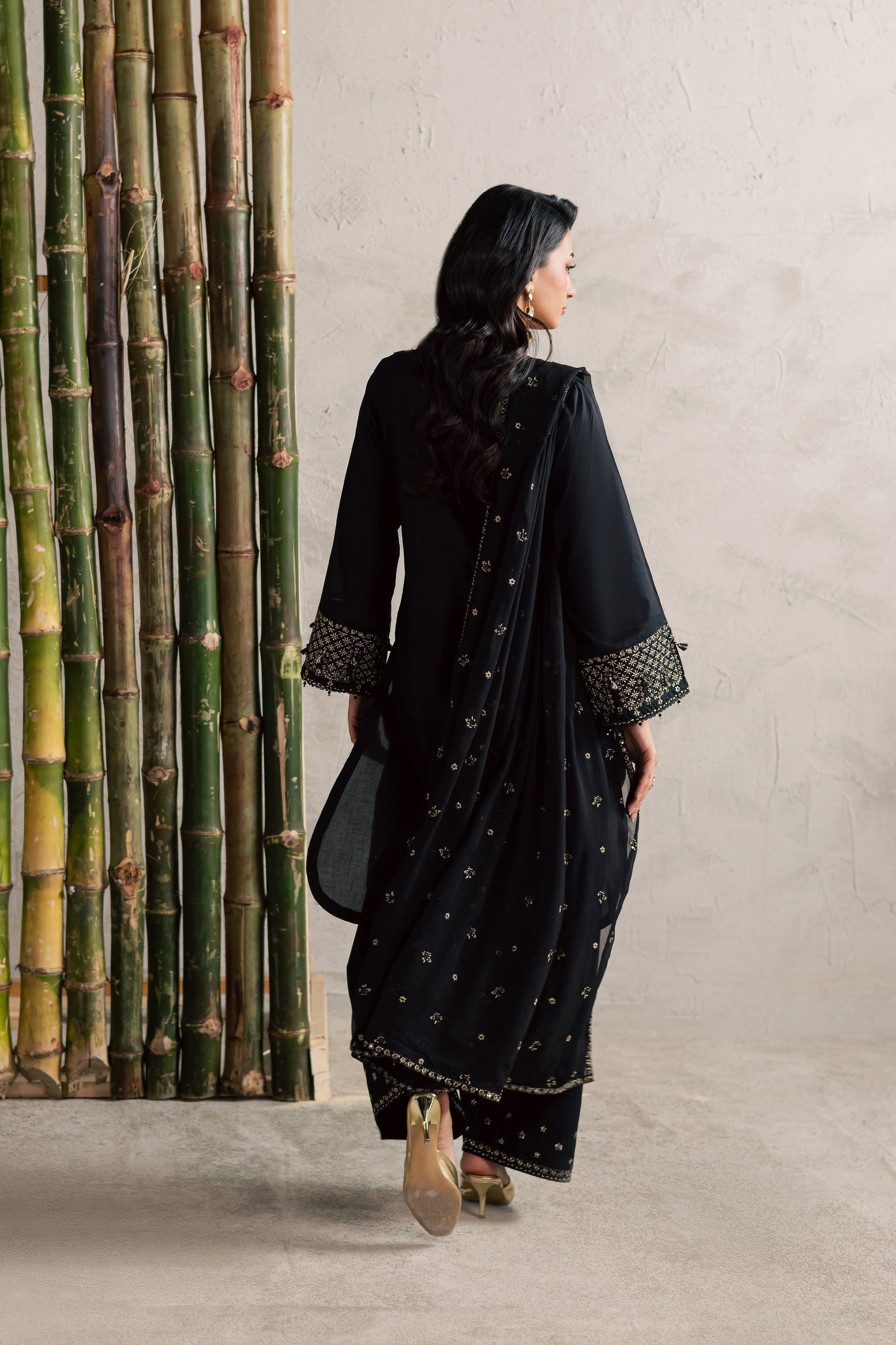 Batik | Festive Eid 26 | Ash - by Libasekhas - Registered Vendor of : Batik - 100% Original Designer Dress