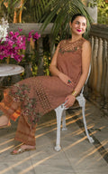 Asifa and Nabeel | Gulkari Summer 25 | Saffron Day (GKL-04) - by - Libasekhas UK - Registered Vendor of : Asifa and Nabeel - 100% Original Designer Dresss