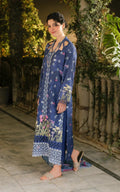 Asifa and Nabeel | Gulkari Summer 25 | Azure Whisper (GKL-05) - by - Libasekhas UK - Registered Vendor of : Asifa and Nabeel - 100% Original Designer Dresss