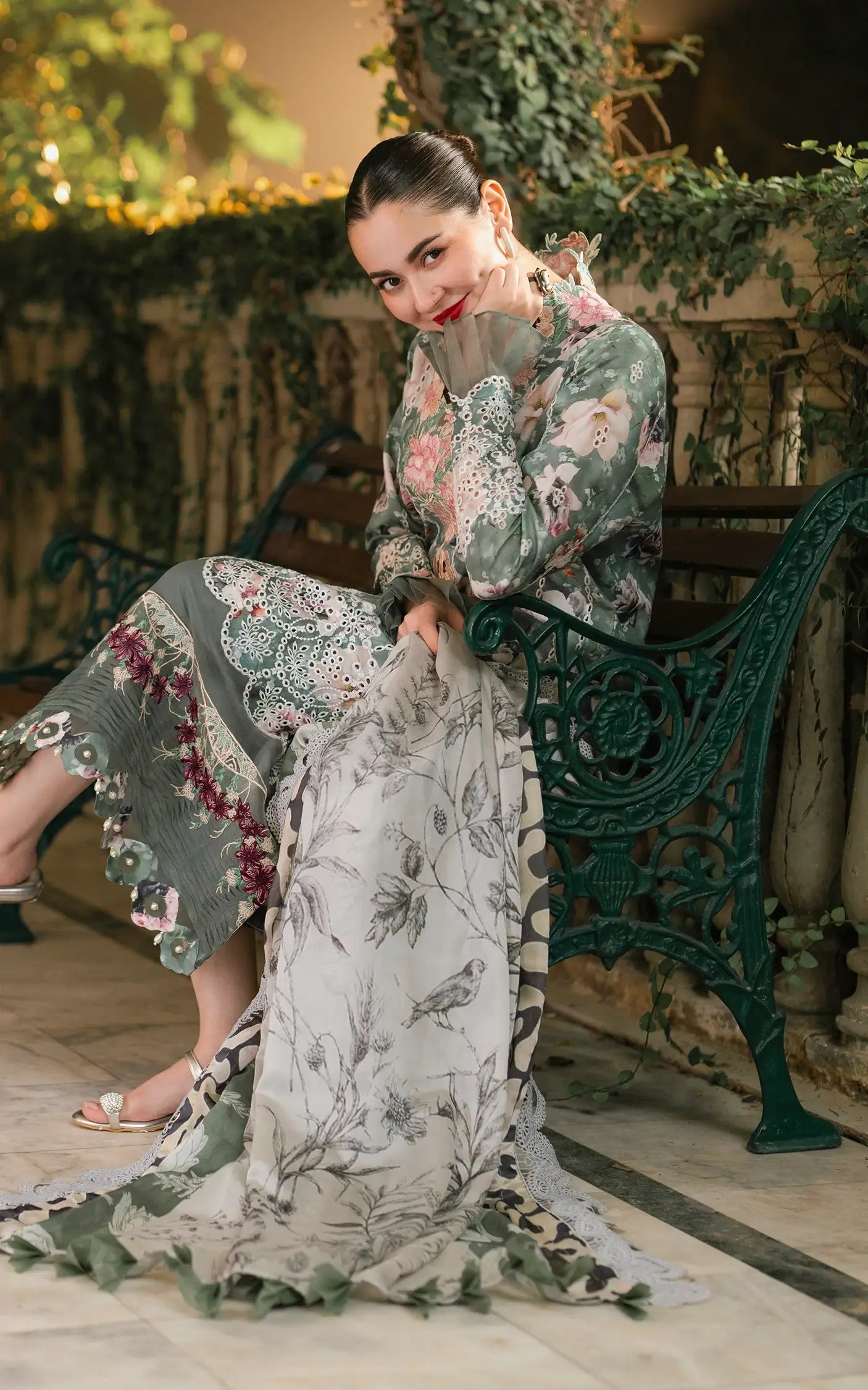 Asifa and Nabeel | Gulkari Summer 25 | Arabella (GKL-06) - by - Libasekhas UK - Registered Vendor of : Asifa and Nabeel - 100% Original Designer Dresss